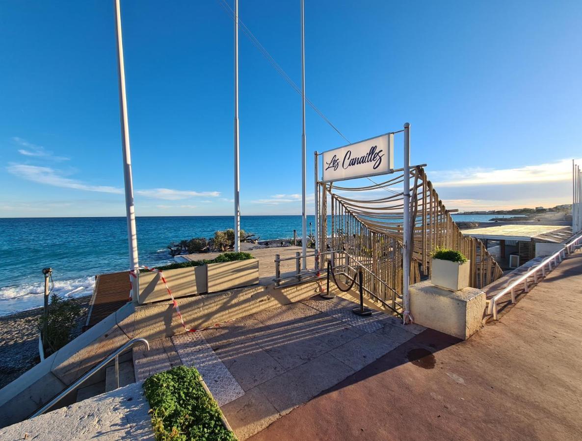 Studio Grande Terrasse A 5 Min De La Mer Nice Eksteriør bilde
