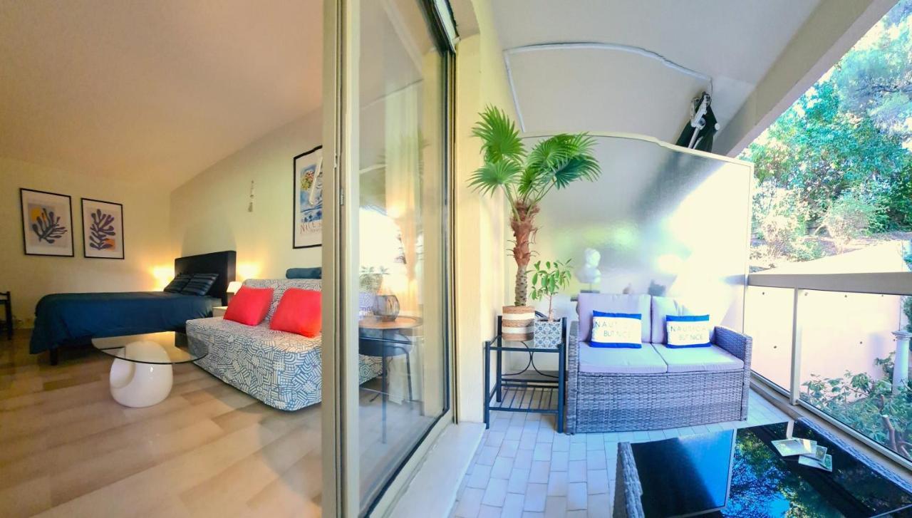 Studio Grande Terrasse A 5 Min De La Mer Nice Eksteriør bilde